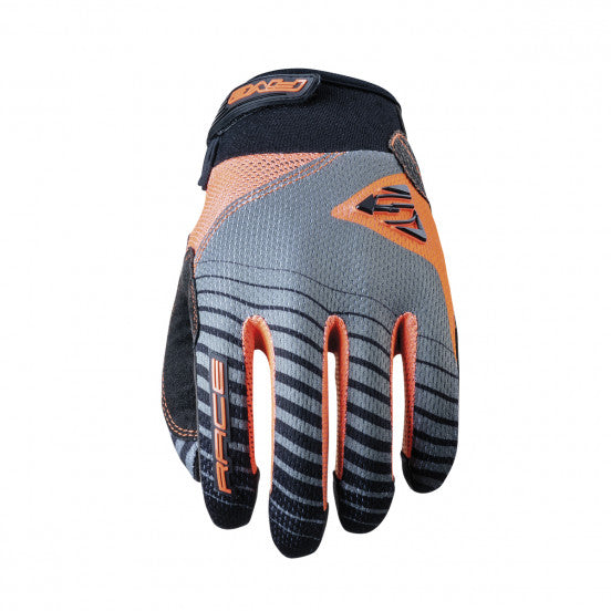 FIVE BMX RACE Junior Gloves in Neon Orange