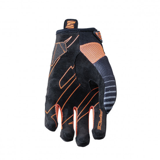 FIVE BMX RACE Junior Gloves in Neon Orange