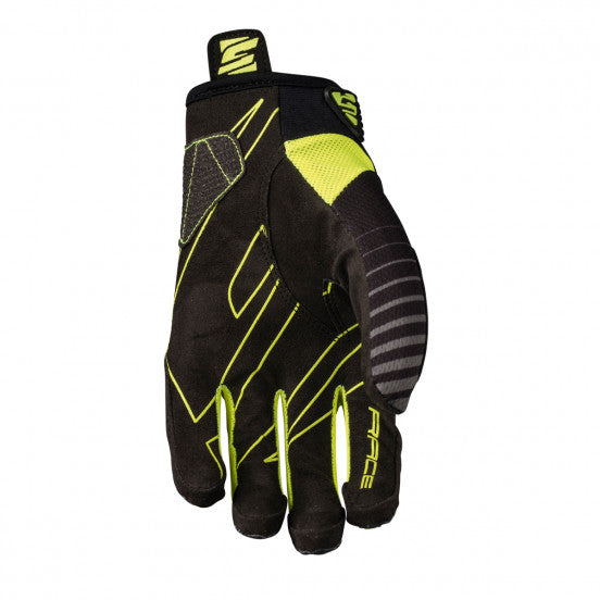 FIVE BMX RACE Gloves, Yellow/Black