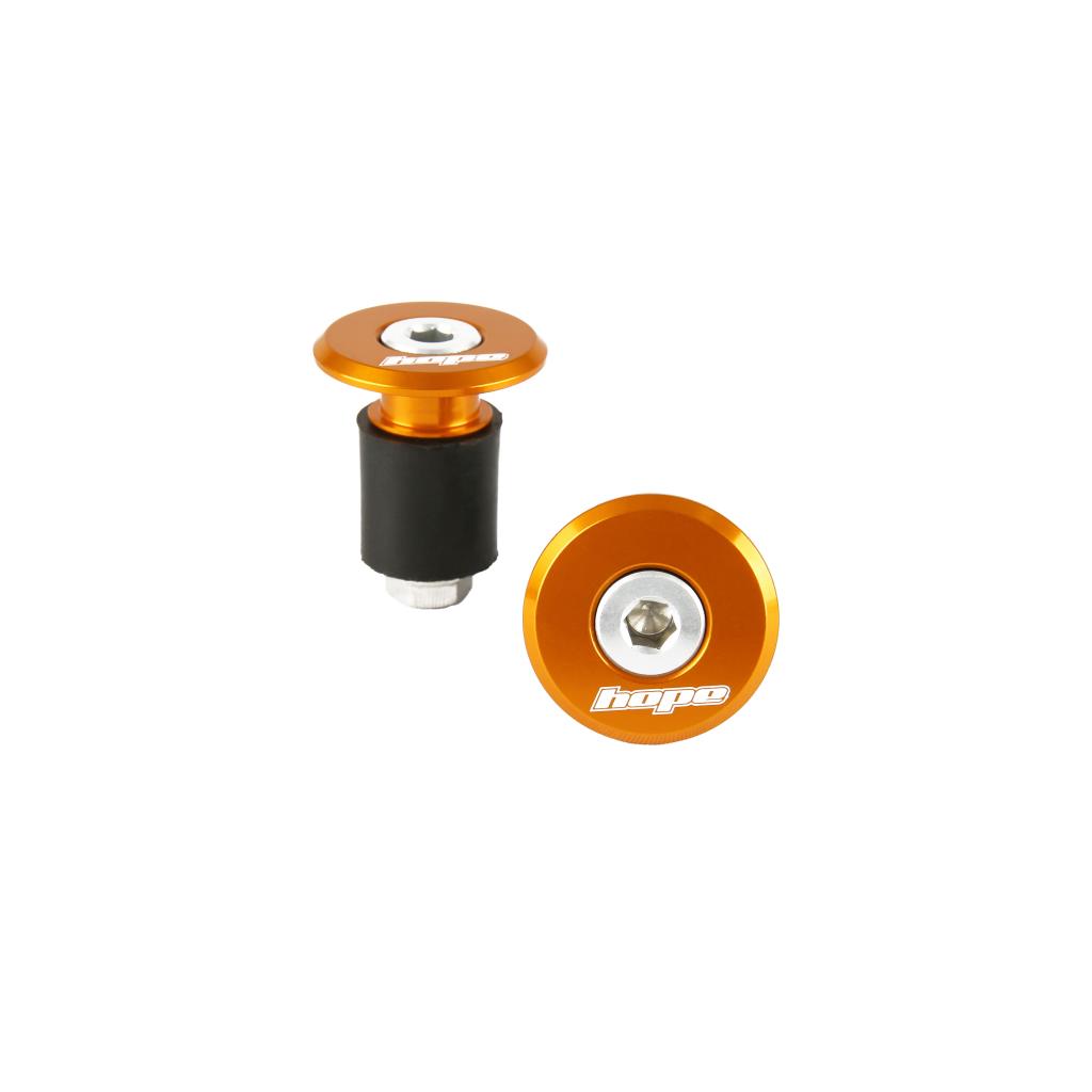 Pair of HOPE GRIP DOCTOR Orange Hanger Plugs