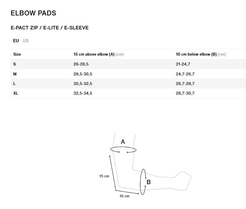 ION ARCON LT Elbow Pads Black