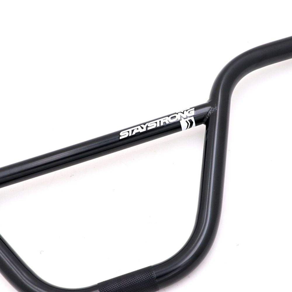 BMX Handlebar STAYSTRONG Chevron Race Black Ø22.2mm