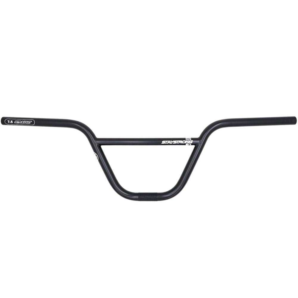 STAYSTRONG Chevron Straight Race Black BMX Handlebar Ø22.2mm
