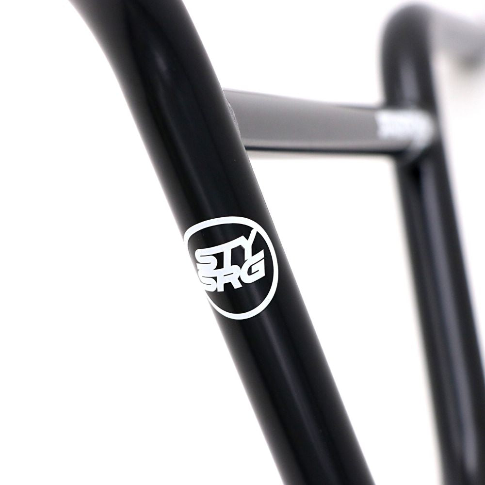 STAYSTRONG Chevron Straight Race Black BMX Handlebar Ø22.2mm