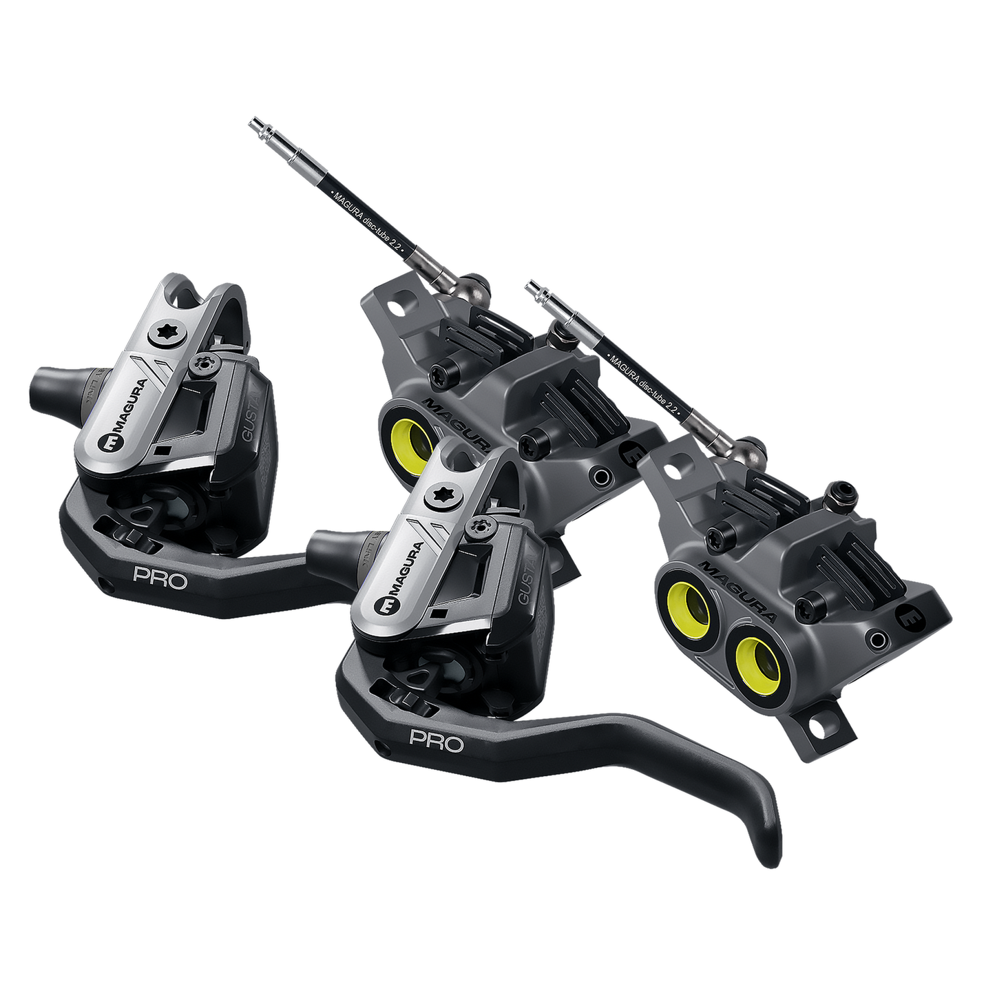 Pair of MAGURA GUSTAV PRO brakes