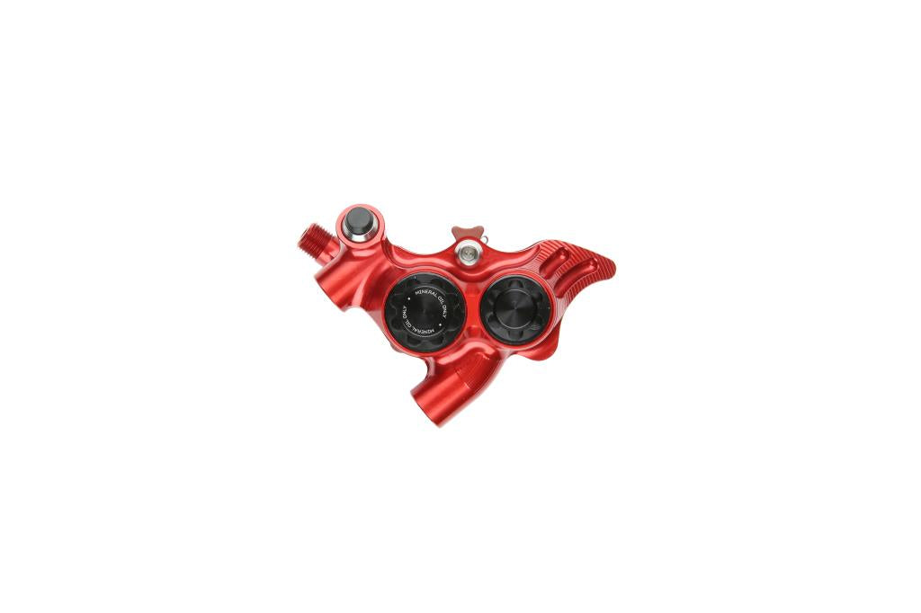 Brake Caliper HOPE RX4+ SL FM 34mm 4 Pistons Mineral Red