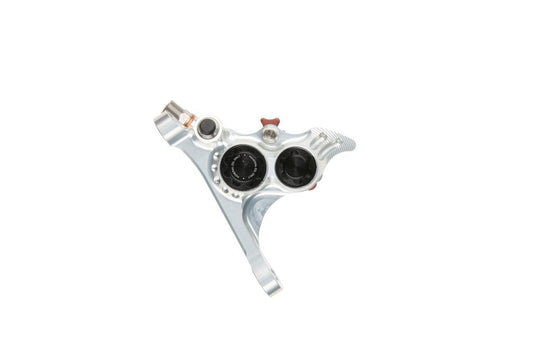 Front Brake Caliper HOPE RX4+ SL FMF (+20) 70mm 4 Pistons Mineral Silver