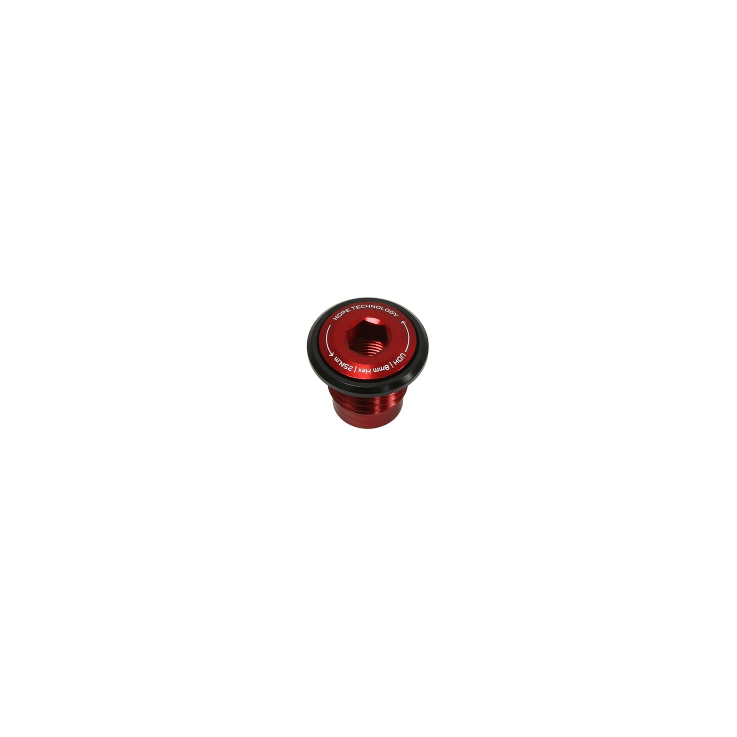 HOPE rear axle screw for UDH bracket Red