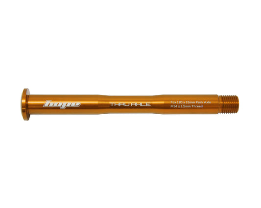 HOPE Front Wheel Axle for FOX Fork 36/38 Orange