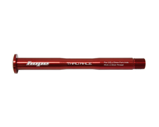 HOPE Front Wheel Axle for FOX Fork 36/38 Red