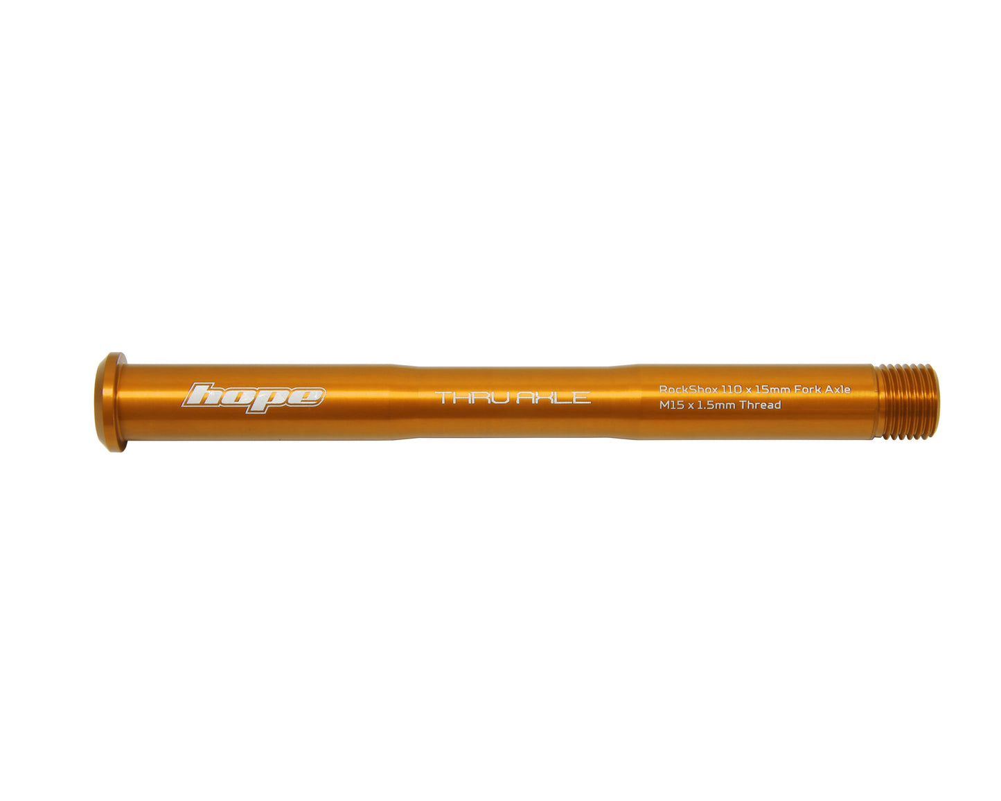 HOPE front axle for ROCKSHOX Pike/Lyric/Zeb Orange forks