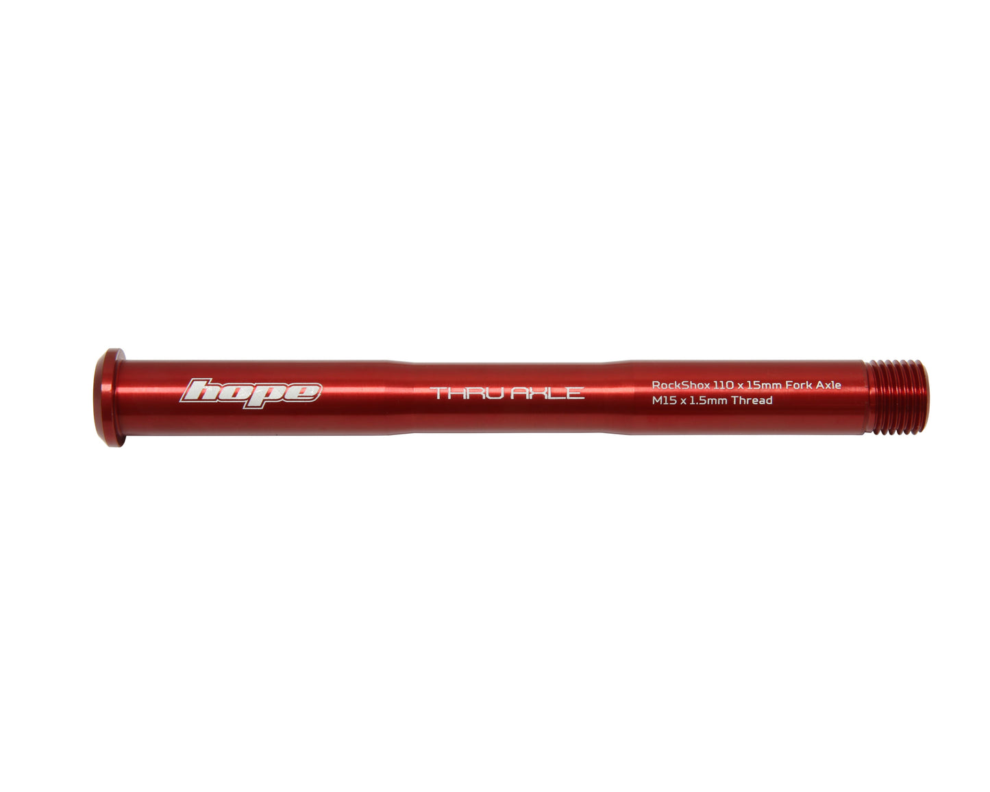 HOPE Front Wheel Axle for ROCKSHOX Pike/Lyric/Zeb Forks Red