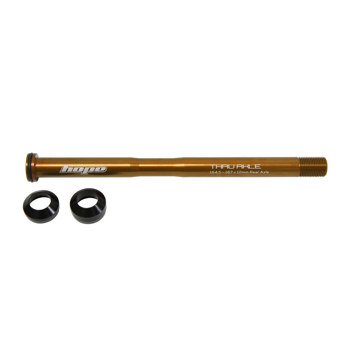 HOPE Rear Wheel Axle 164.5-167mm #HTAR167 Bronze