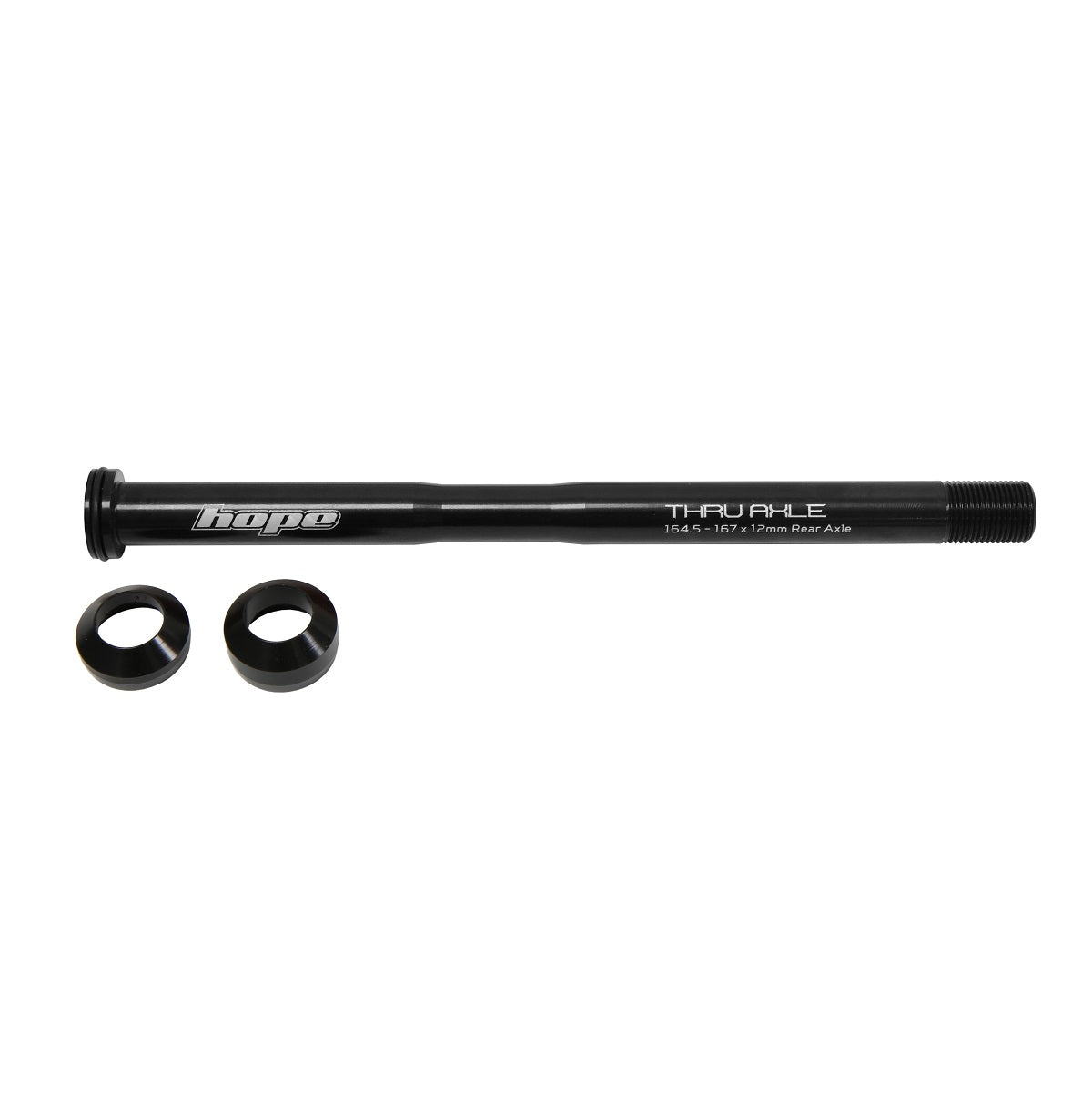 HOPE Rear Wheel Axle 164.5-167mm #HTAR167 Black