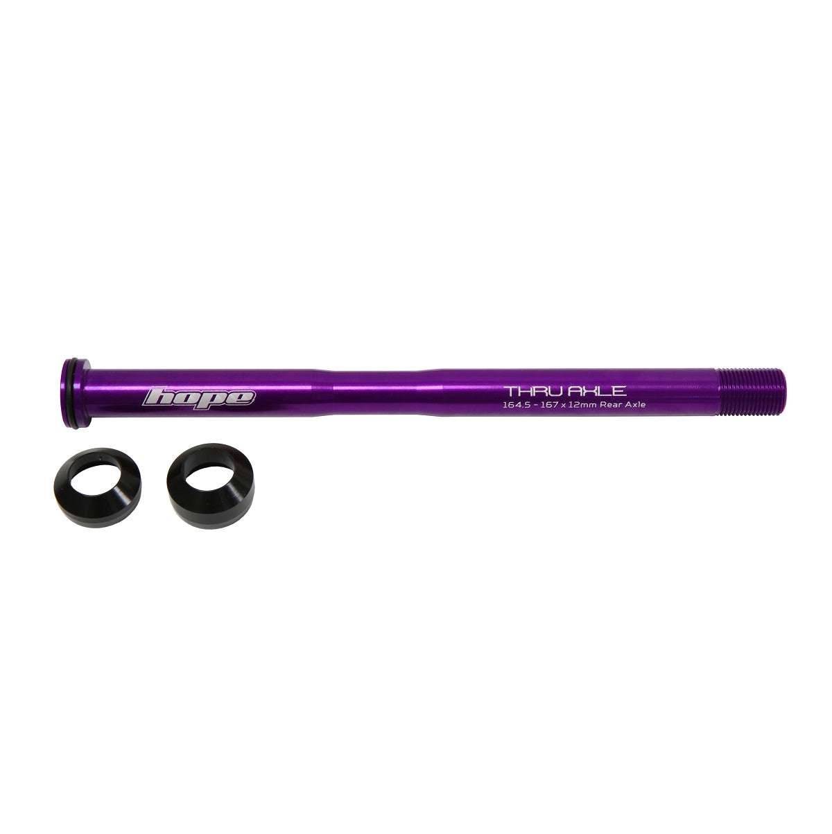 HOPE Rear Wheel Axle 164.5-167mm #HTAR167 Purple