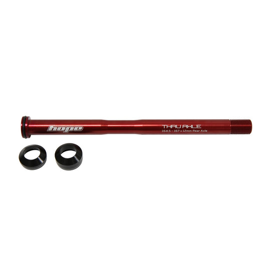 HOPE Rear Wheel Axle 164.5-167mm #HTAR167 Red