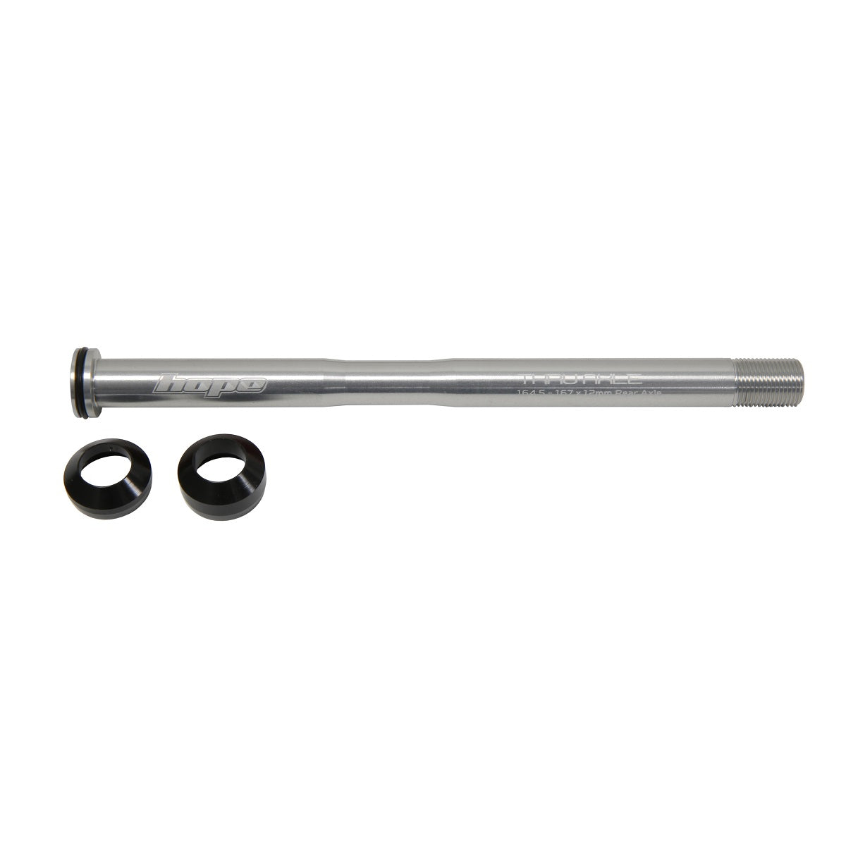 HOPE Rear Wheel Axle 164.5-167mm #HTAR167 Silver