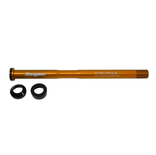 HOPE Rear Wheel Axle 172-173mm #HTAR173 Orange