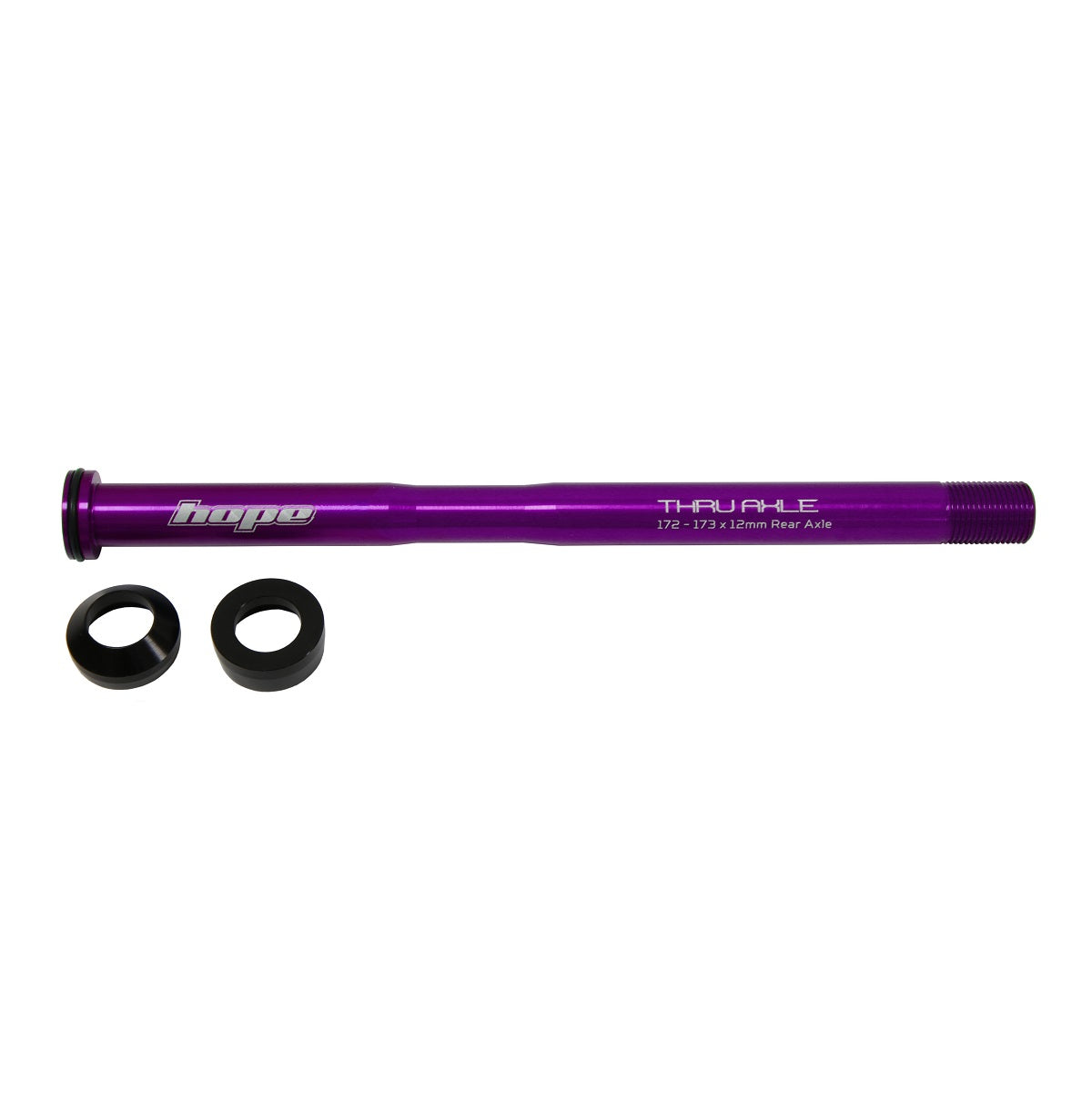 HOPE Rear Wheel Axle 172-173mm #HTAR173 Purple