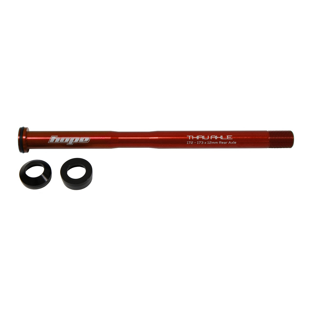 HOPE Rear Wheel Axle 172-173mm #HTAR173 Red