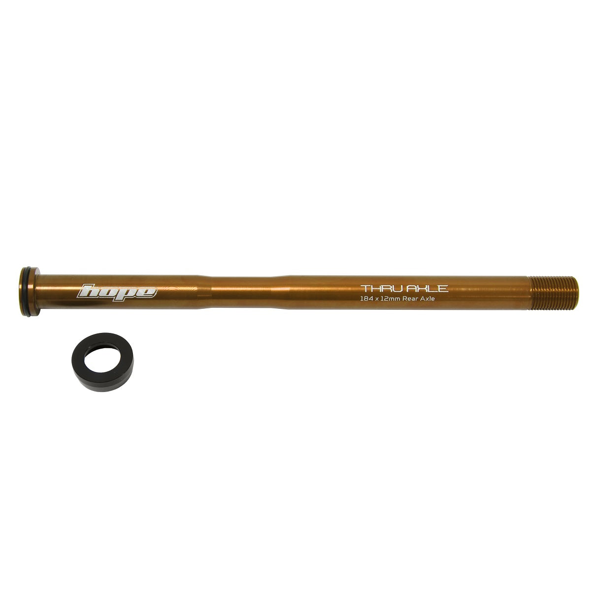 HOPE Rear Wheel Axle 184mm #HTAR184 Bronze