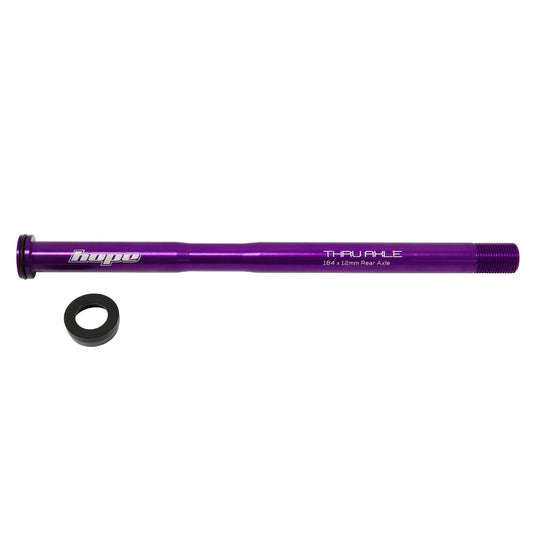 HOPE Rear Wheel Axle 184mm #HTAR184 Purple