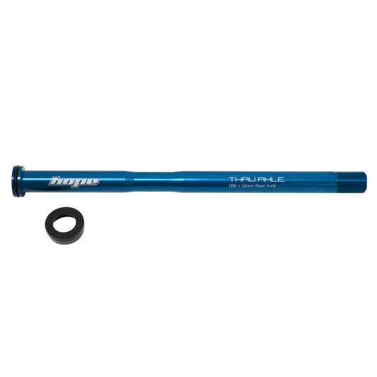 HOPE Rear Wheel Axle 186mm #HTAR186 Blue