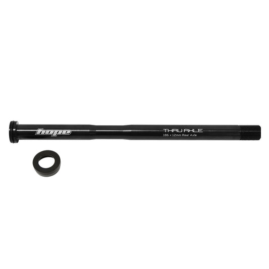 HOPE Rear Wheel Axle 186mm #HTAR186 Black