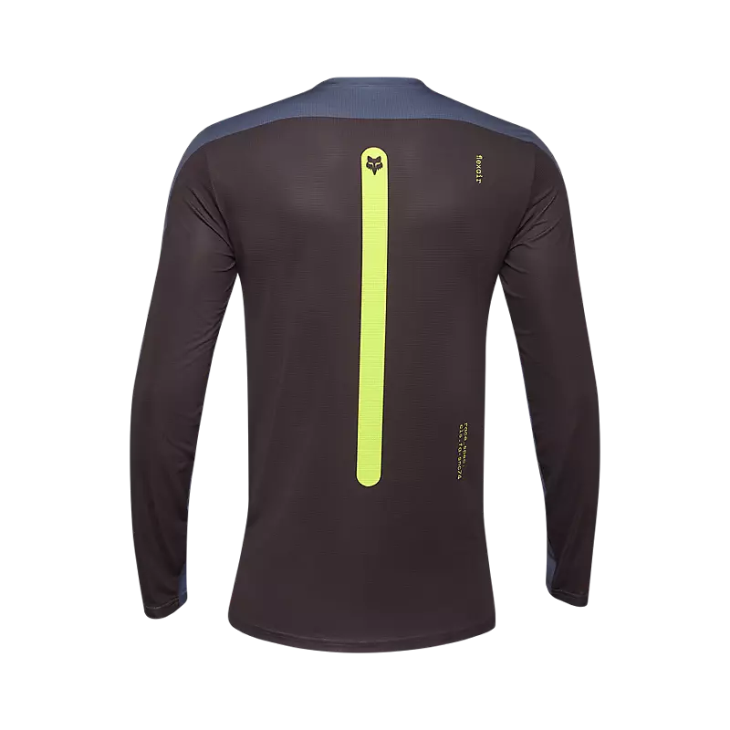 FOX FLEXAIR AVIATION Long Sleeve Jersey Grey