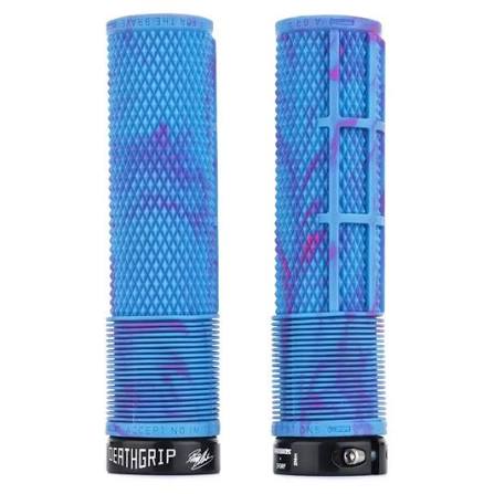 DMR DEATHGRIP Large Lock-on Grips Blue/Camo