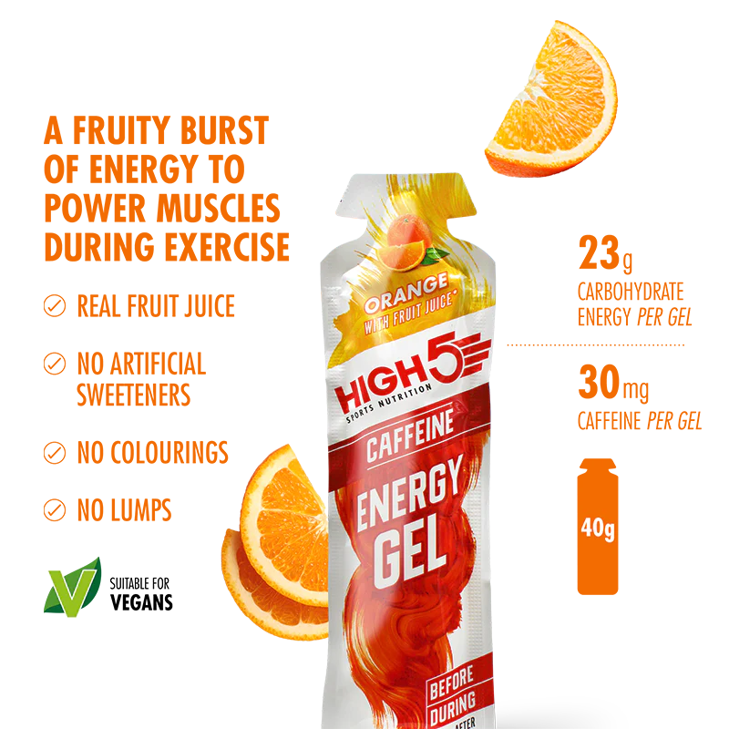 HIGH5 ENERGY GEL Pack (20x23g) Mix Flavors