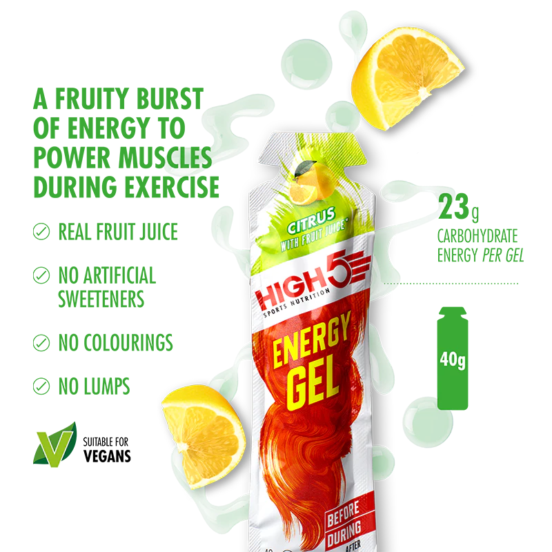 HIGH5 ENERGY GEL Pack (20x23g) Mix Flavors