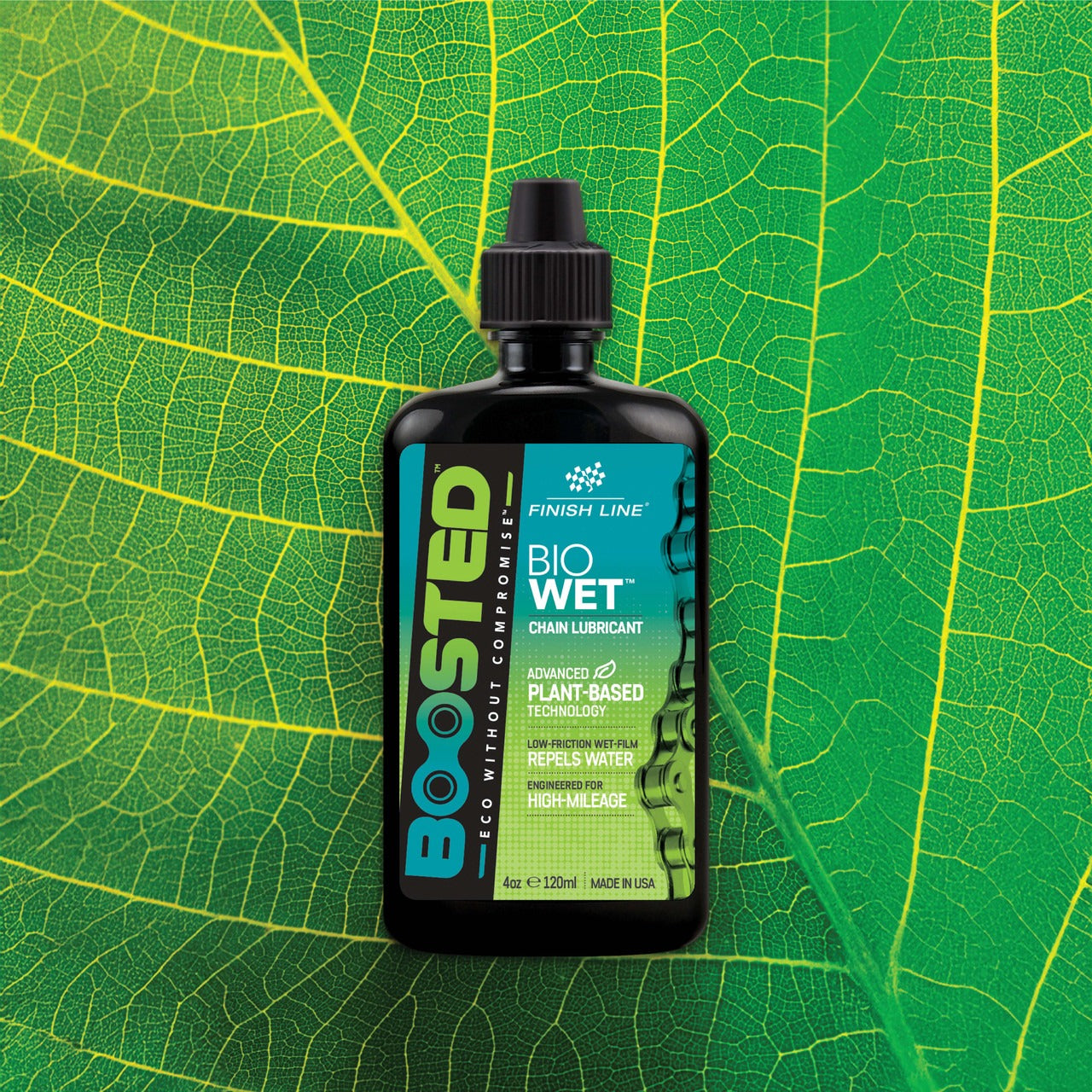 FINISH LINE BOOSTED™ BIO WET chain lubricant(60 ml)
