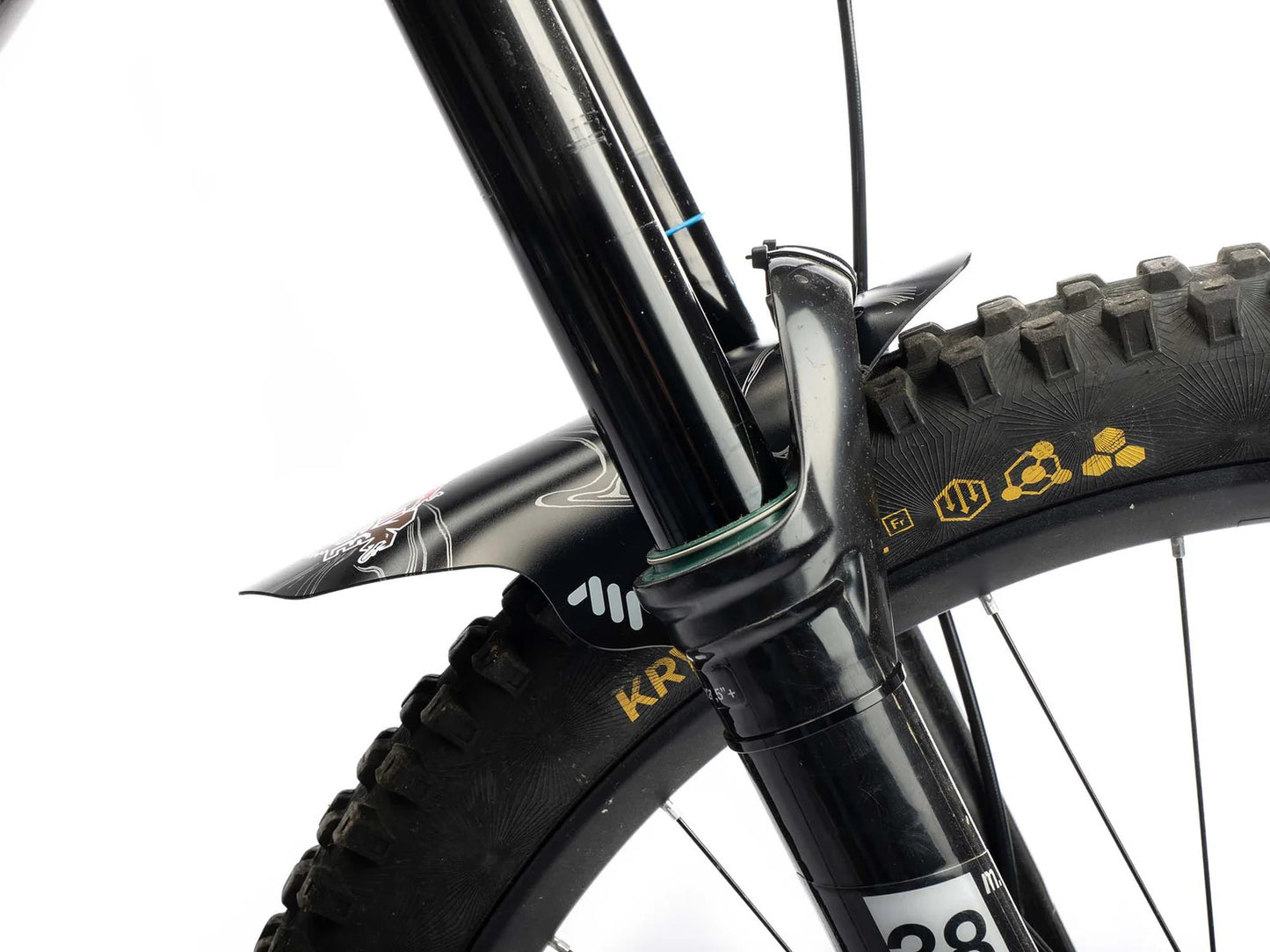 ALL MOUNTAIN STYLE Mudguard Red Bull Rampage Ridgeline White