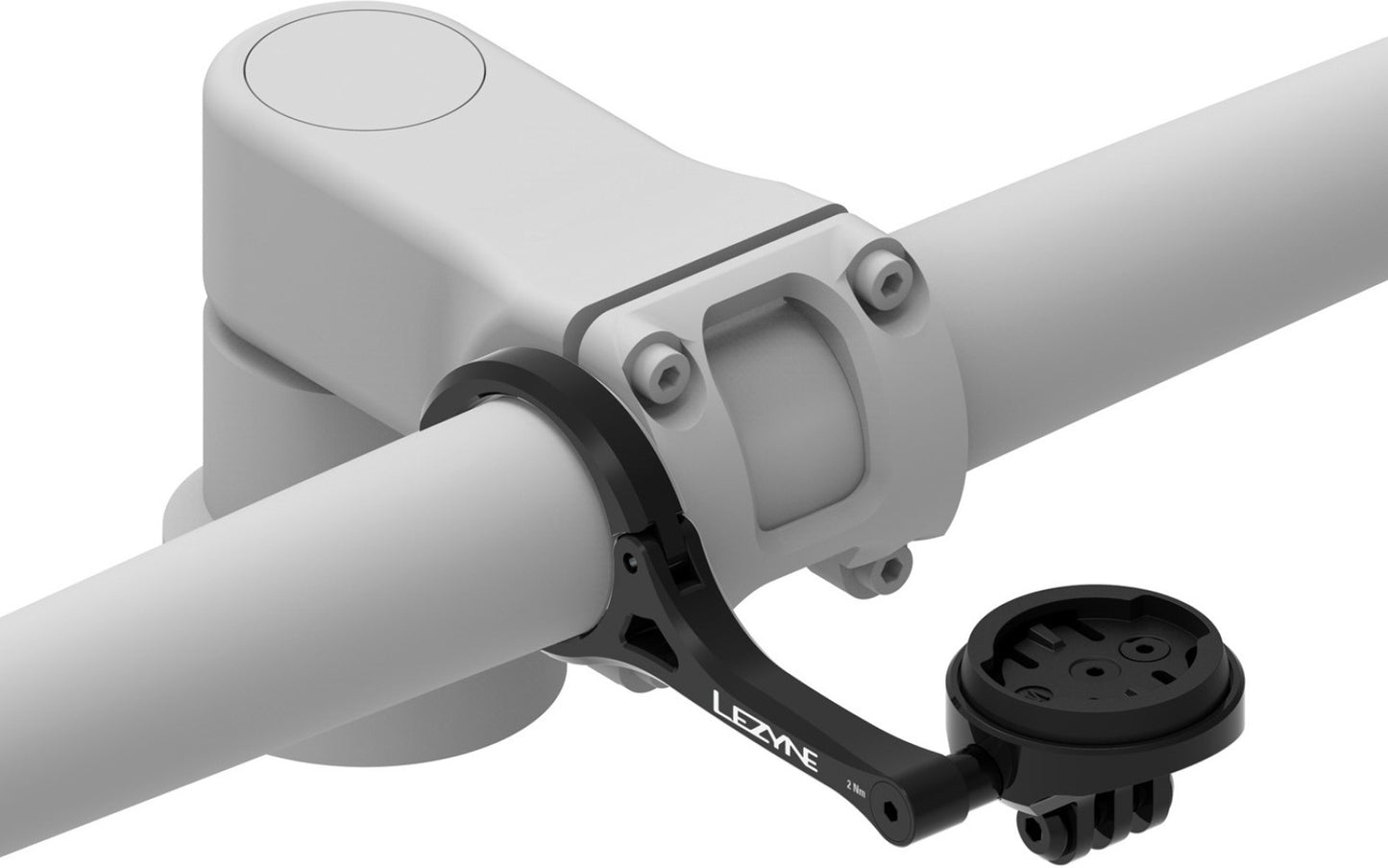 LEZYNE Handlebar Mount for GARMIN/WAHOO/LEZYNE GPS Devices - Black