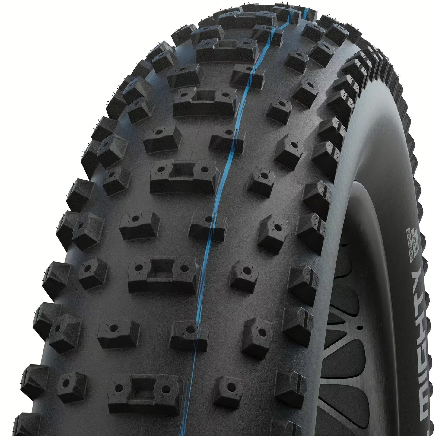 SCHWALBE Al MIGHTY SuperGround Addix 26x4.80 Tubeless Easy Flexible Tire, Black