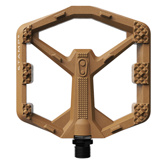 Flat pedals CRANKBROTHERS STAMP 0 Large Brown