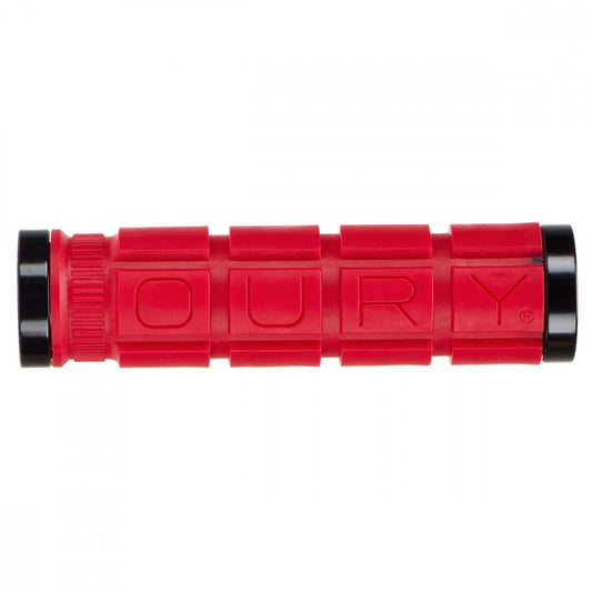 Grips OURY Double Lock-on 127mm Red