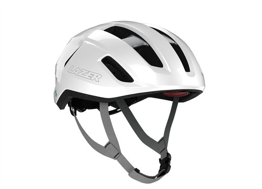 LAZER SPHERE KINETICORE Road Helmet White/Silver