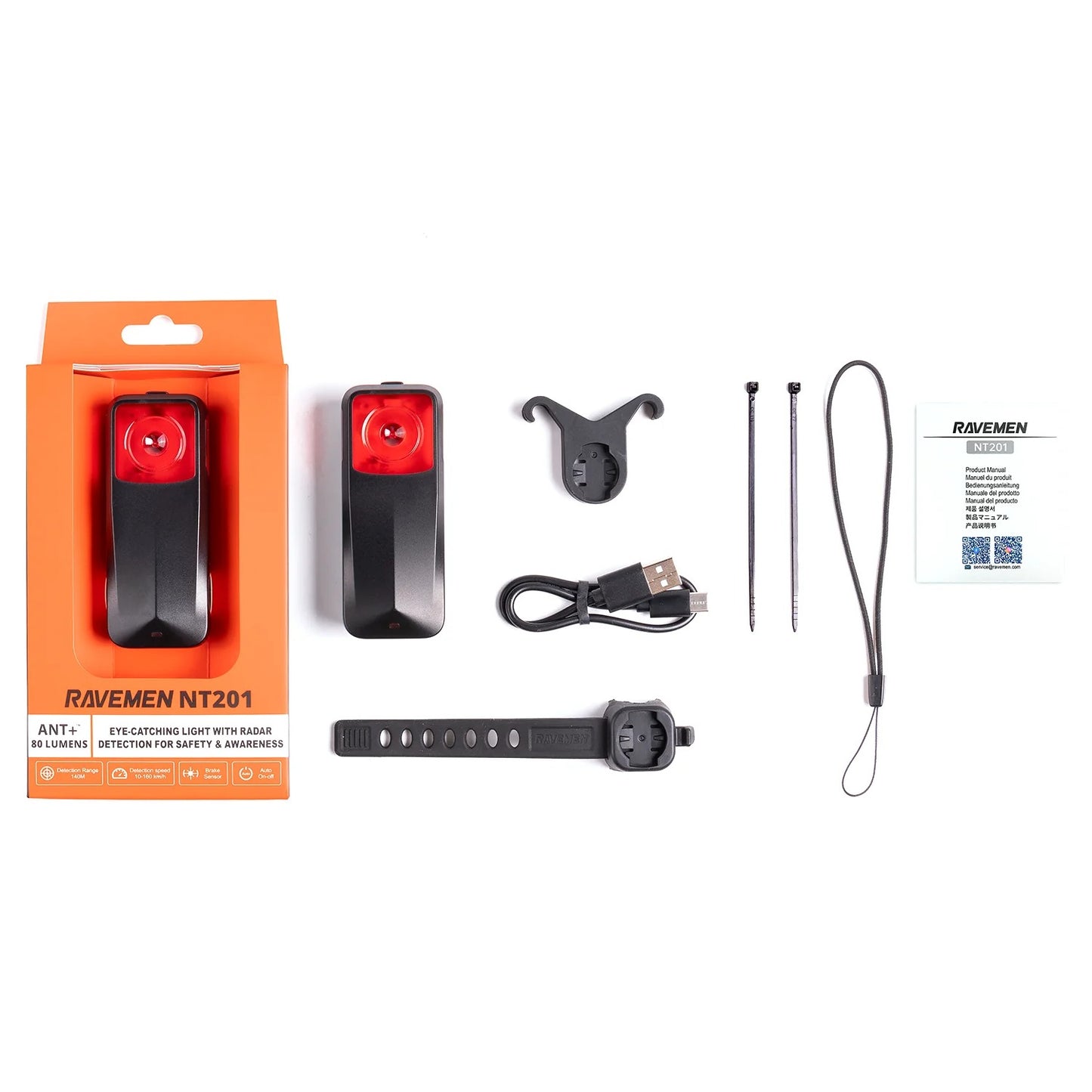 Rear lighting RAVEMEN RADAR NT 201