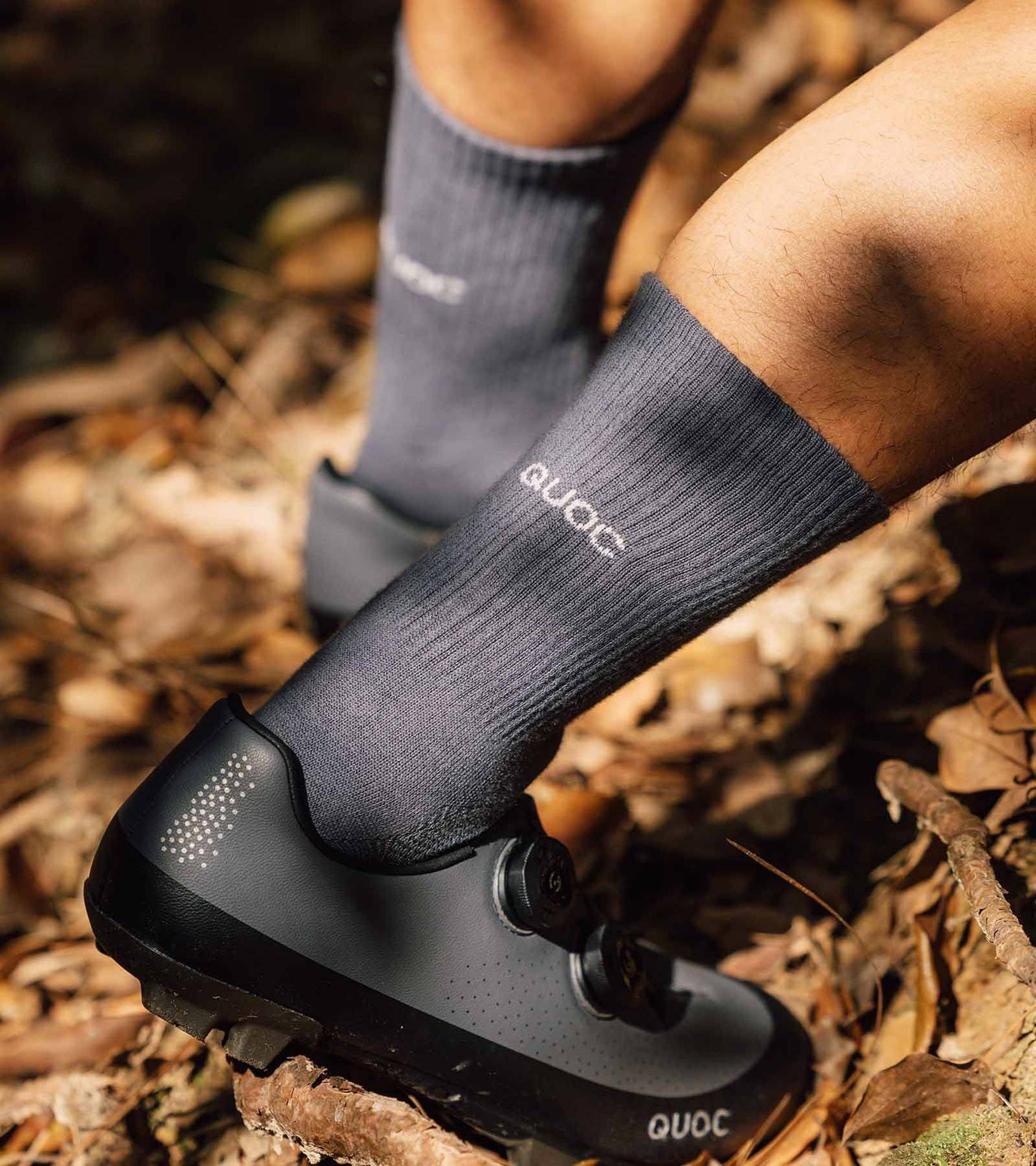 QUOC ALL ROAD Socks Grey