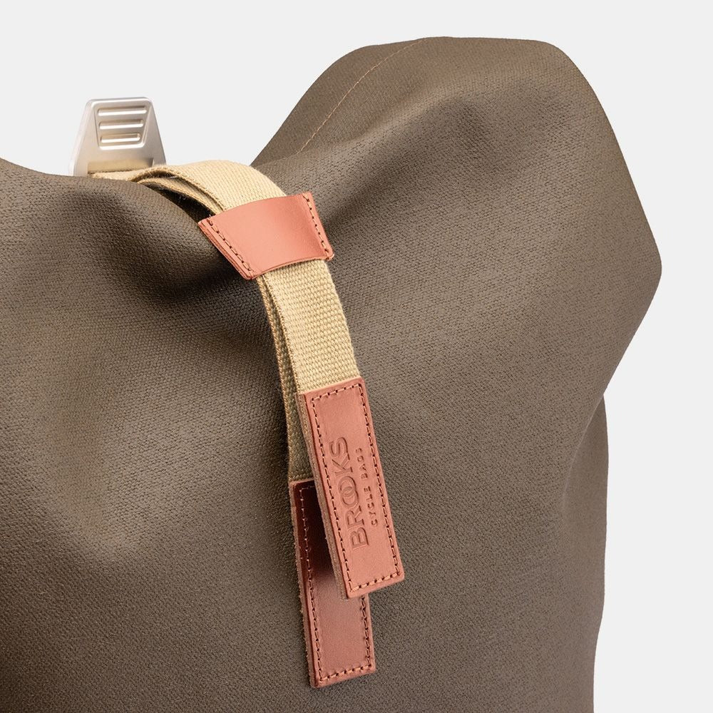 Backpack BROOKS PICKWICK COTTON CANVAS 26L Brown