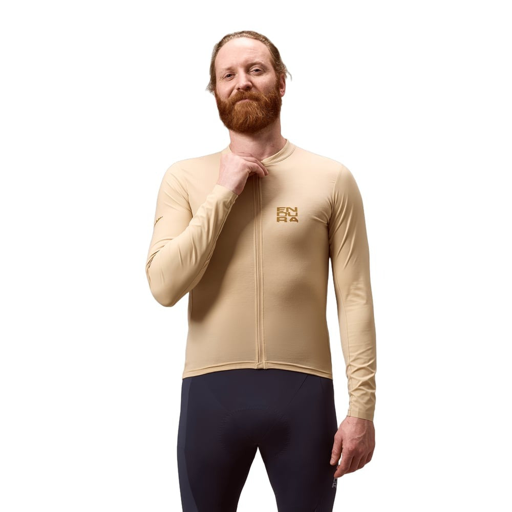ENDURA ALLTRACK RIDE Long Sleeve Jersey Sand
