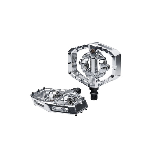 TITLE CONNECT Clipless Pedals Chrome