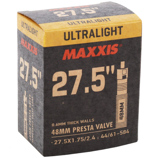MAXXIS ULTRALIGHT inner tube 27.5x1.75/2.4 Presta 48mm
