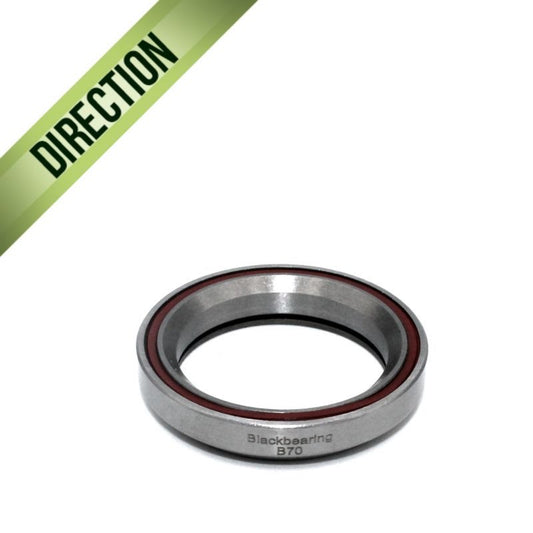 BLACK BEARING B70 Steering Bearing 1-1/8" 45/45° (30.5 x 41.8 x 8 mm)