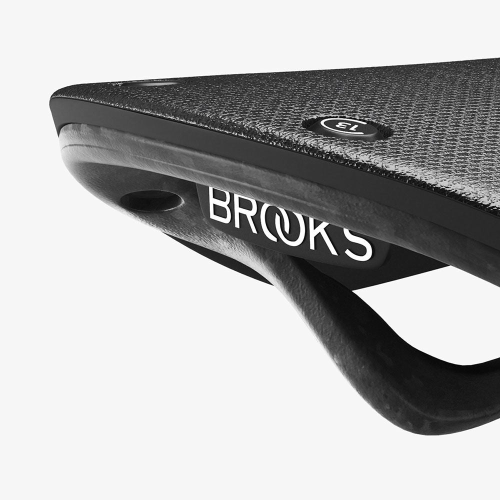 Saddle BROOKS CAMBIUM C13 CARVED 158 mm Black