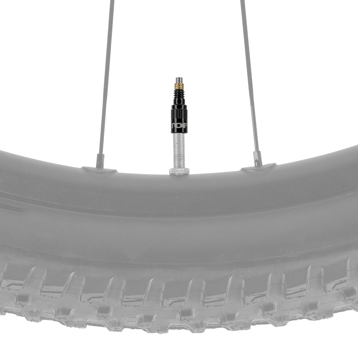 Valve adapter TOPEAK TURBOFLOW COMBO RAPIDHEAD