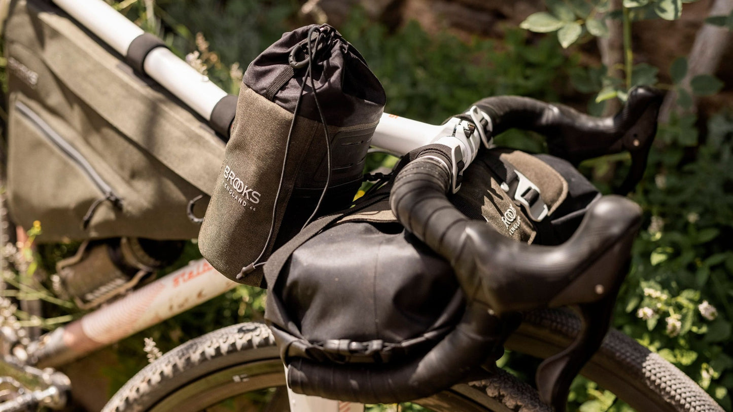 Handlebar bag BROOKS SCAPE FEED POUCH Green