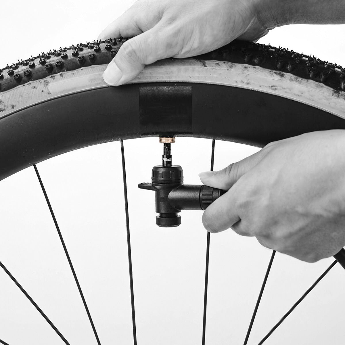 Valve adapter TOPEAK TURBOFLOW COMBO RAPIDHEAD